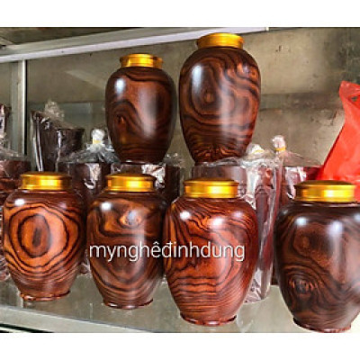 Hộp đựng trà (chè) bằng gỗ trắc cao 20×11cm 