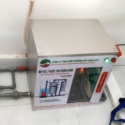 (Hàng chính hãng) Máy lọc nước thải Litero ACE1000I xử lý nước thải Phòng khám chuyên khoa tai – mũi – họng công nghệ oxy hoá bậc cao kết hợp lọc nano và than hoạt tính 1 bộ