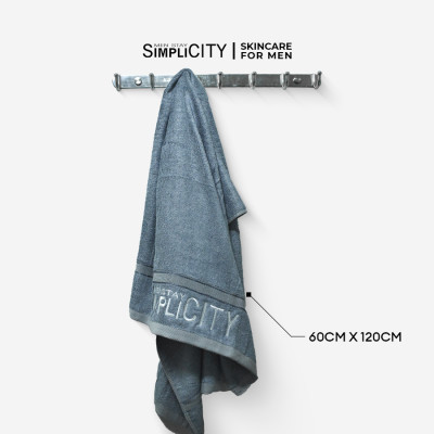 Khăn tắm Men Stay Simplicity sợi tre cao cấp 60x120cm