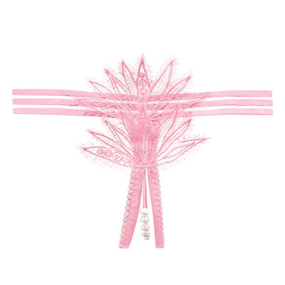 Quần lót nữ phối ren có đính hạt lọt khe sexy