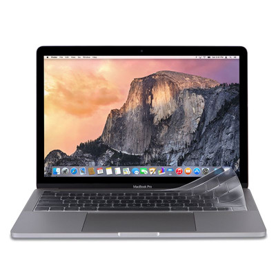Phủ Phím WiWu Key Board Protector Dành Cho Macbook 13.3 air/ 13.3 pro Màu Trong Suốt, Chống Bụi, Chống Thấm, Chống Nước - Hàng Chính Hãng