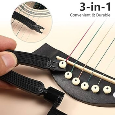 Dụng Cụ Thay Dây Đàn Guitar 3in1 – Cắt Dây, Quay Khóa, Gỡ Chốt