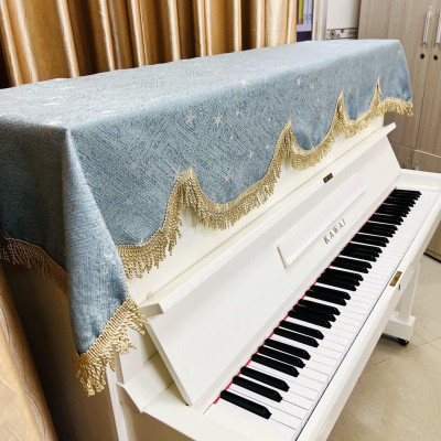 Khăn phủ đàn piano cao cấp chống bụi chống xước sang trọng cho đàn piano cơ và đàn piano điện - Hàng chính hãng