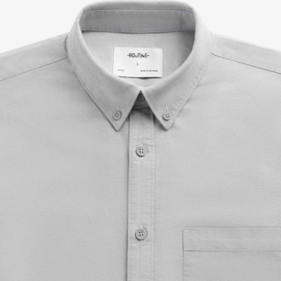 Áo sơ mi ngắn tay ROUTINE . Form Fitted (4 màu) - 10S24SHS011 | LASTORE MENSWEAR