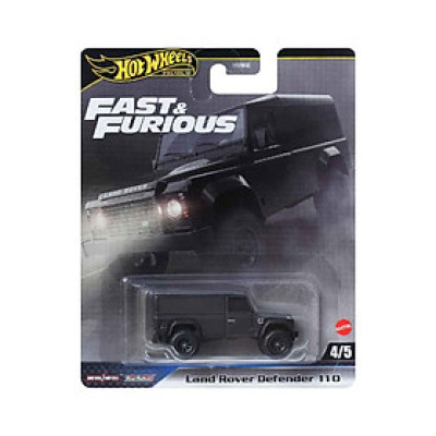 Đồ Chơi Siêu Xe Premium Fast&Furious Land Rover Defender 110 Panel HOT WHEELS JBL98/HNW46