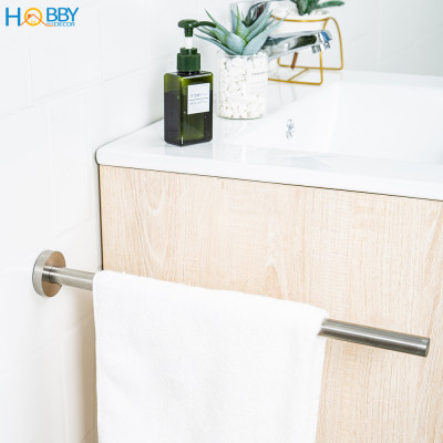 Thanh treo khăn tắm inox 304 dài 40cm mẫu khoan Hobby Home Decor GTD1
