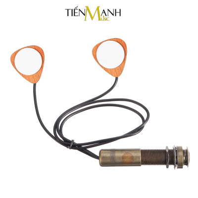 Pickup Nhạc Cụ 2 Đầu Thu Adeline AD88 - Bộ Thu Âm Thanh Cho Đàn Guitar, Ukulele, Violin, Kalimba, Drum, Erhu AD-88 Hàng Chính Hãng - Kèm Móng Gẩy DreamMaker