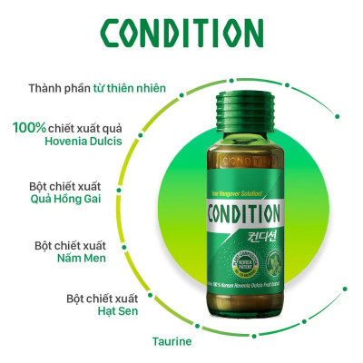Thực Phẩm Bảo Vệ Sức Khỏe Kolmar Condition Giải Rượu Và Hỗ Trợ Bảo Vệ Gan 100ml