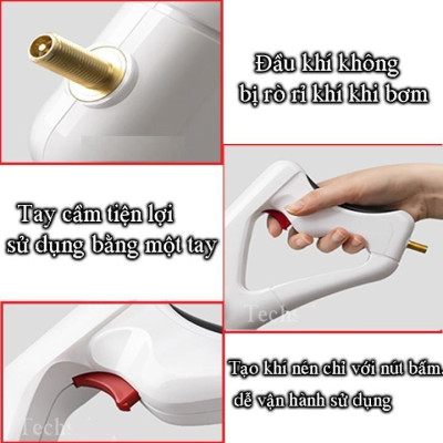 Dụng cụ thông tắc bồn cầu, cống bằng khi nén áp lực siêu mạnh