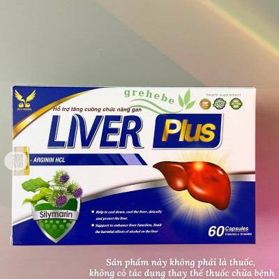 [TPBVSK] Hỗ trợ tăng cường chức năng gan LIVER PLUS( H/60v)