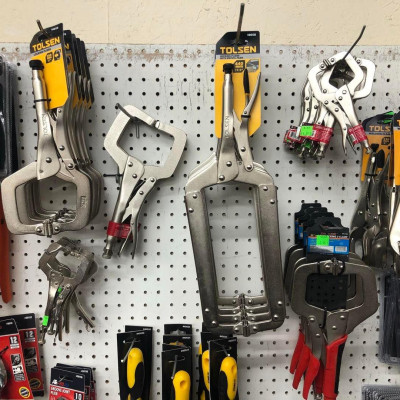 KỀM BẤM KẸP 9 INCH/230MM TOLSEN 10057 - HÀNG CHÍNH HÃNG