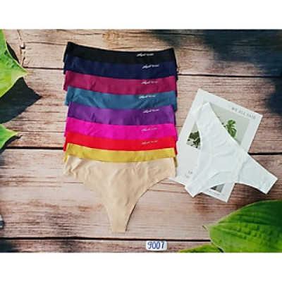 Combo 5 Quần Lót Nữ Lọt Khe Su Đúc Trơn Angela 9007 – Êm Mịn, Không Đường May, Co Giãn 4 Chiều