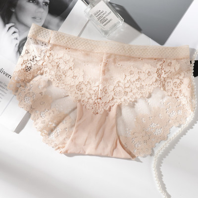 Combo 05 Quần Lót Nữ Ren Hoa Nhí Hàng Cao Cấp (Giao màu ngẫu nhiên)