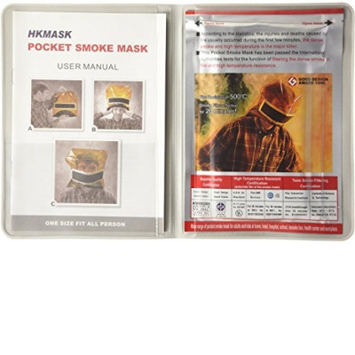 MẶT NẠ CHỐNG KHÓI, THOÁT HIỂM KHẨN CẤP HKMASK NHẸ, DỄ DÀNG THAO TÁC SỬ DỤNG