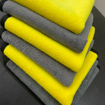 Khăn lau xe MICROFIBER mềm mịn siêu thấm hút chuyên lau ô tô, xe máy, spa
