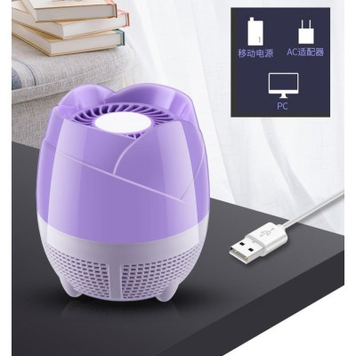 Đèn bắt muỗi bông sen kiêm đèn ngủ thông minh cao cấp