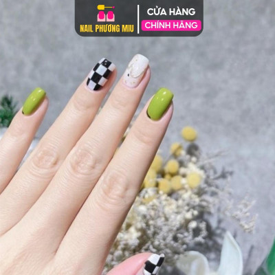 Sơn Gel Lẻ Màu Xanh Bơ XEIJAYI Popular Color Làm Nail, Sơn Xanh Mùa Hè Cao Cấp Chai 15ml Cỏ Úa Bền Màu Nữ Women