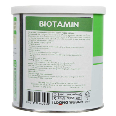 Men vi sinh Ildong Foodis Hàn Quốc hỗ trợ tiêu hóa, hấp thụ dinh dưỡng, ngăn ngừa rối loạn tiêu hóa, Bổ sung vitamin và khoáng chất từ sữa non - OZ Slim Store