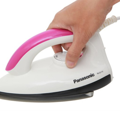 [Hàng Chính Hãng] Bàn Ủi Khô Panasonic NI-317TVRA/XRA – Mặt Đế Chống Dính, Ủi Mượt Mọi Vải