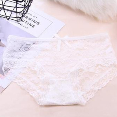 Combo 05 Quần Lót Nữ Ren Nơ Nhiều Màu Cao Cấp Thoải Mái Sexy (3 size)