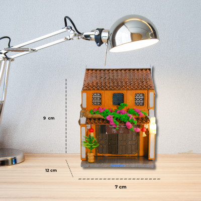 Mô Hình Tự lắp ráp DIY- Hội An-Thế Giới Tí Hon-HA164-08 NHÀ THỜ TỘC
