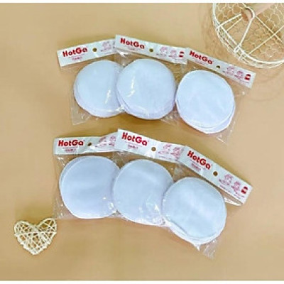 MIẾNG LÓT THẤM SỮA VẢI DÙNG NHIỀU LẦN HOTGA ( 1 set 4 miếng)