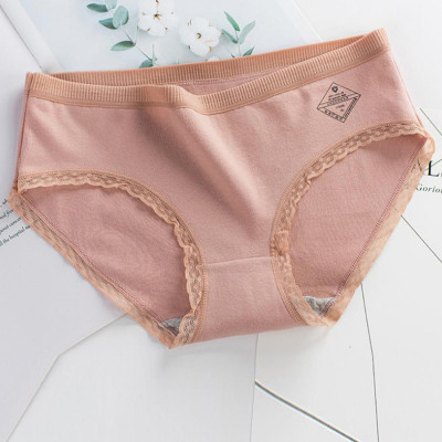 BỘ 5 quần lót nữ COTTON viền ren gợi cảm, co giãn tốt LW002