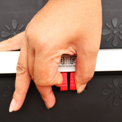 Xe đẩy hàng 4 bánh Nikawa FWS-100F, tải trọng 150kg, màu đen