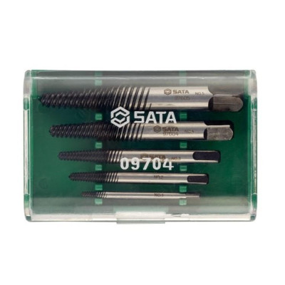 Bộ mũi mở ốc gãy ren tinh 5 cái 09704