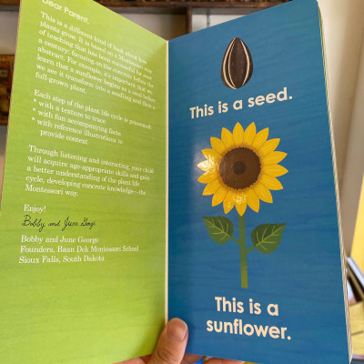 Sách - Seed Work: Learn About Plants The Montessori Way by Bobby George | Children