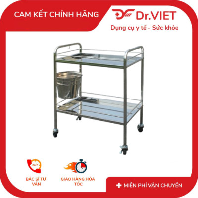 Xe đẩy DCG-27 - 2 tầng  - 1 vòng - 35*50 (Không Hộc)