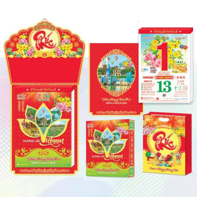 Lịch Bloc Siêu Cực Đại - Chủ Đề Phong Cảnh Việt Nam - Vinh Hoa Phú Quý - Hương Trang HT4