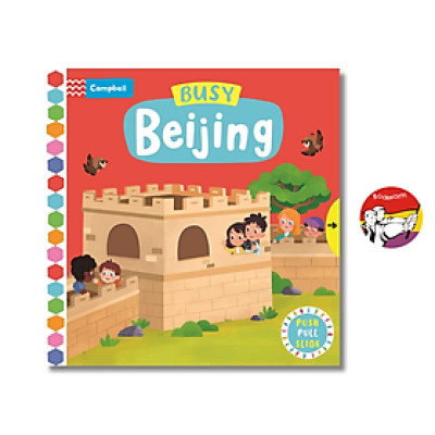Sách - Busy Beijing by Leesh Li | Explore China - Children