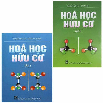 Sách - Combo Hóa Học Hữu Cơ Tập 1 + 2 - NXB Giáo Dục - HV