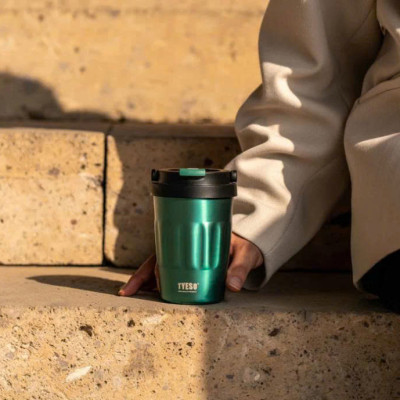 Cốc giữ nhiệt cao cấp cầm tay Tyeso TS-8804 dung tích 500ml - Hàng chính hãng