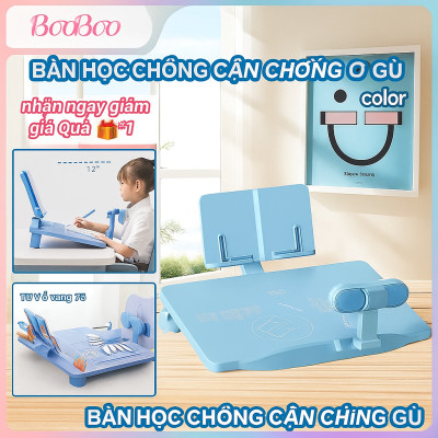 Bàn Học Thông Minh Chống Gù, Chống Cận, Chống Ngủ Gật – Ngăn Ngừa Cận Thị, Gù Lưng Hiệu Quả