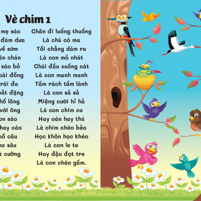 Combo sách Đồng dao cho bé - Các trò chơi dân gian - Các câu hát vè dân gian - Thế giới quanh ta và cuộc sống động vật