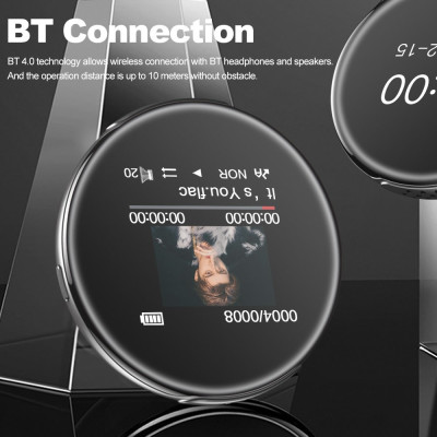 Máy Nghe Nhạc MP3 Bluetooth Ruizu M1 Bộ Nhớ Trong 8GB - Hàng Chính Hãng