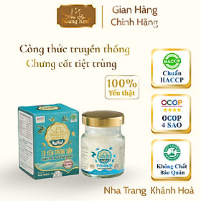 Combo mua 10 tặng 1 Yến Hũ Chưng Sẵn Ăn Kiêng Hoàng Kim (Không Đường) - Dùng Cỏ Ngọt Tự Nhiên - OCOP 4 Sao