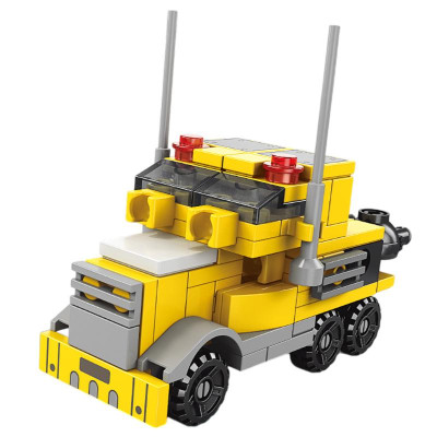 Bộ 6 Đồ Chơi Lắp Ráp Chiến Binh Bảo Vệ Thành Phố Biến Hình 6 Trong 1 - City Guardian Mecha - Toys&Joys 8831 (503 Mảnh Ghép)