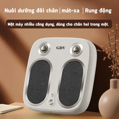 [Tặng củ sạc + cáp sạc] Máy Massage Bàn Chân Không Dây GDV YM-SU7 Bấm Huyệt, Rung Gót, Chườm Ấm - Màu Ngẫu Nhiên - Hàng Chính Hãng