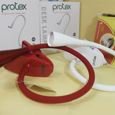 Đèn Bàn Led PROTEX PR-014L - Đỏ - Hàng Chính Hãng