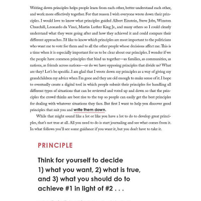 Principles: Your Guided Journal (Create Your Own Principles To Get The Work And Life You Want)