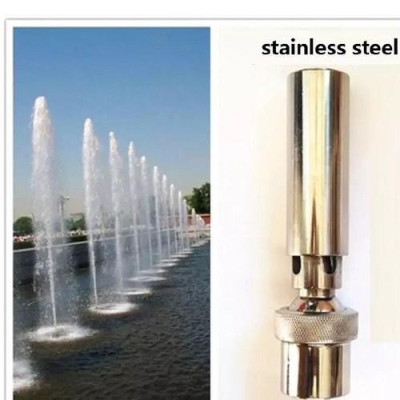 Đầu phun hình cột nước inox phi 27mm - 34mm - 49mm đầu phun nước nghệ thuật