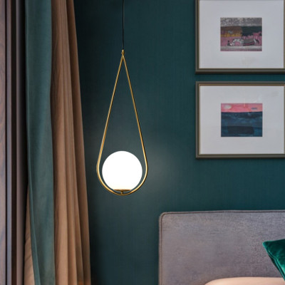 Đèn thả SAPAS hình giọt nước độc đáo trang trí nội thất sang trọng - kèm bóng LED chuyên dụng - (82).