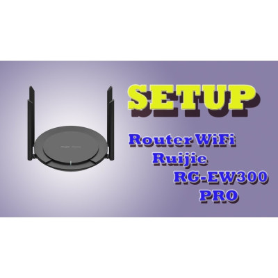 Bộ phát wifi Ruijie 4 râu RG-EW300 Pro 300Mbps - Hàng chính hãng
