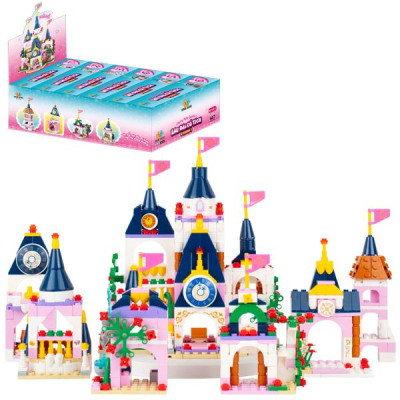 Bộ 6 Đồ Chơi Lắp Ráp Lâu Đài Cổ Tích 6 Trong 1 - Fairy Tale Castle - Toys&Joys 8776 (447 Mảnh Ghép)