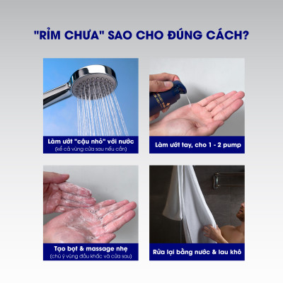 Dung dịch vệ sinh nam Intimate Wash Premium 150ml - Intimate Wash For Men Premium 150ml