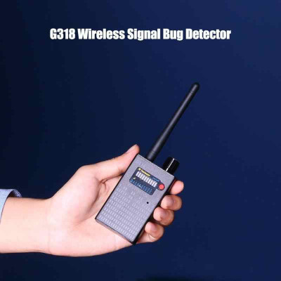 ROGTZ - Máy Dò Tín Hiệu GPS G318 RF Detector Tích hợp AI trí tuệ nhân tạo Bảo vệ vượt trội Dò tìm đa dạng Tín hiệu điện thoại GPS RF Wifi CDMA 4G Tự động quét Độ nhạy tùy chỉnh linh hoạt Khách sạn Nhà ở Phòng Thay đồ Riêng Tư An Toàn - Hàng Chính Hãng