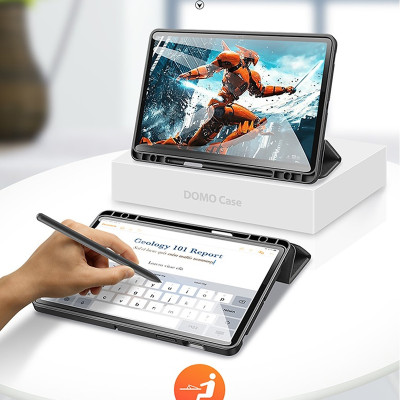 Bao da cho Samsung Galaxy Tab S10 Lite , S10 Fe , S10 Plus , S10 Fe Plus , S11 DUX DUCIS Smartcover - Hàng nhập khẩu 